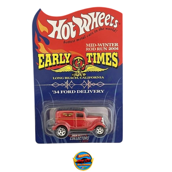 Hot Wheels Early Times Mid-Winter Rod Run ’34 Ford Delivery 02003/5000