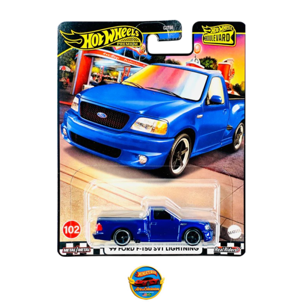 Hot Wheels 2024 Boulevard ’99 Ford F-150 SVT Lightning #102