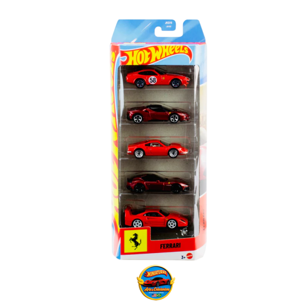Hot Wheels 2026 Ferrari 5-Pack - 1:64