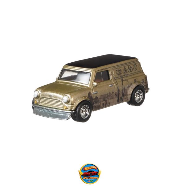 Hot Wheels Premium 1:64 Pop Culture Led Zeppelin '67 Austin Mini Van (2019) 4/5