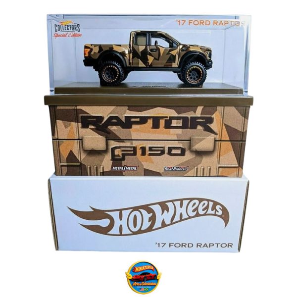 Hot Wheels 2021 RLC ’17 Ford F-150 Raptor SVT Desert Camo