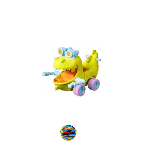 Hot Wheels 2023 Retro Entertainment Case P Nickelodeon Rugrats Reptar Wagon