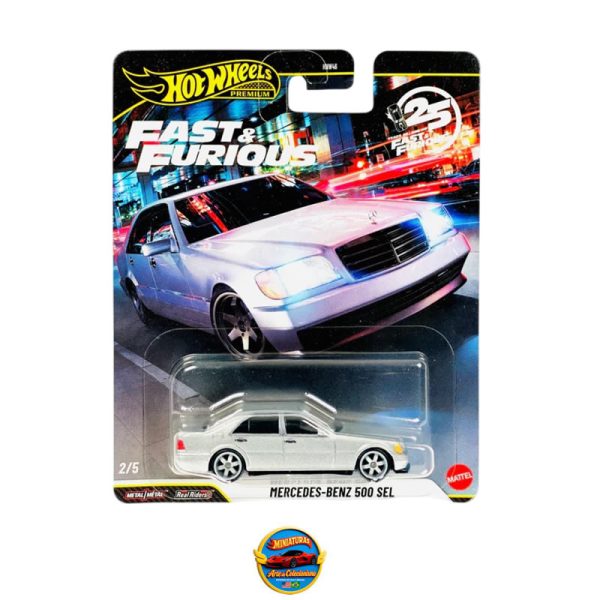 Hot Wheels 2026 Fast &amp; Furious 25th Anniversary Case N Mercedes-Benz 500 SEL