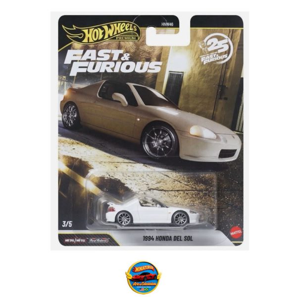 Hot Wheels 2026 Fast &amp; Furious 25th Anniversary Case P 1994 Honda Del Sol