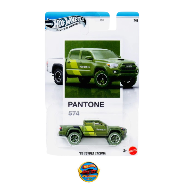 NEW 2026 Hot Wheels Pantone Series 20’ Toyota Tacoma Green 4X4 Pickup