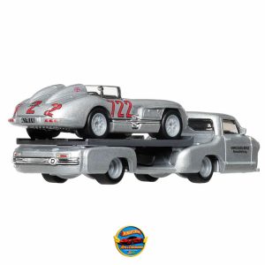 Hot Wheels 2026 Team Transport Case K Mercedes-Benz 300 SLR &amp; Mercedes-Benz Transporter — imagem 2