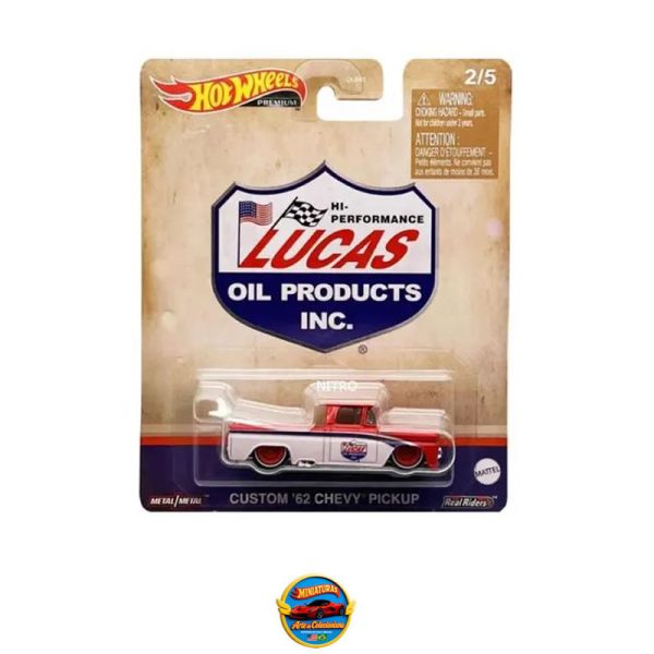 Hot Wheels Premium Custom '62 Chevy Pickup Lucas Oil Products Inc.