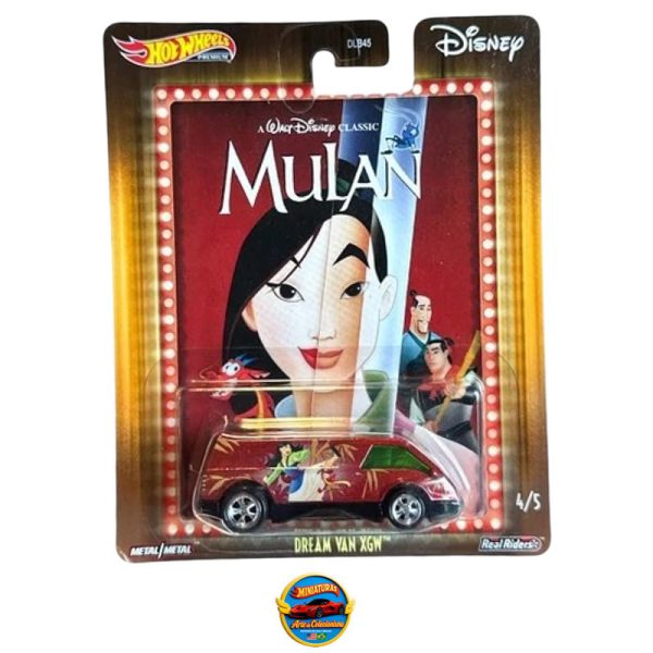 Hot Wheels Premium Disney Mulan Dream Van XGW – 2019 Mattel