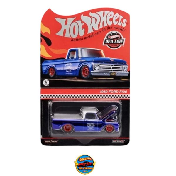 Hot Wheels RLC Ford F-100 Pickup Truck 1962 – Limited Edition
