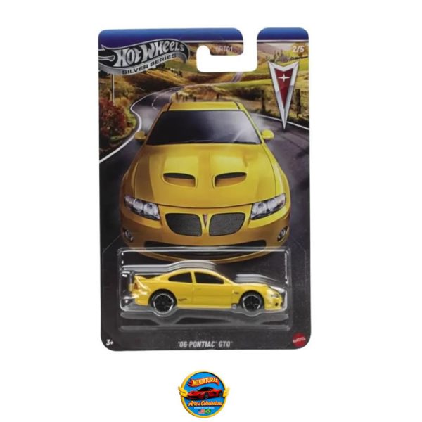 Hot Wheels Silver Series Pontiac Series '06 Pontiac GTO Yellow