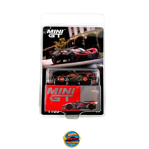 Mini GT MiJo Exclusive Bugatti Bolide Red #1105