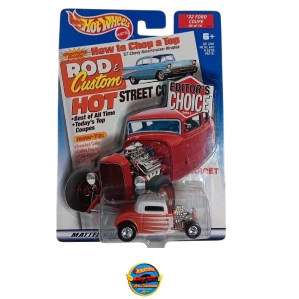 2000 Hot Wheels Rod and Custom '32 Ford Coupe Editor's Choice Target