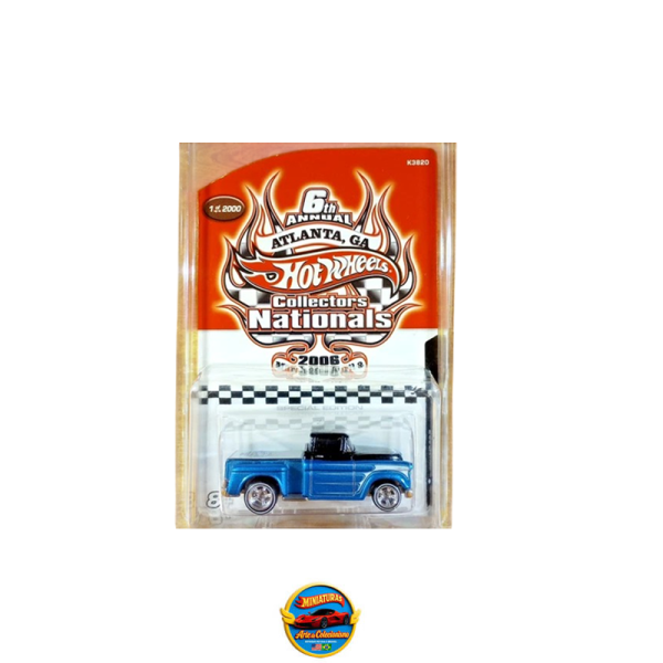 Hot Wheels RLC 6th Collectors Nationals '56 Flashsider 1 of 2000 Blue Black 2006