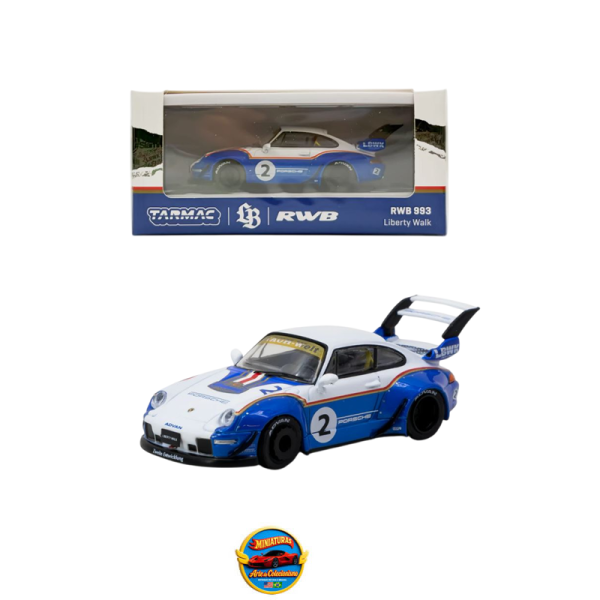 Tarmac Works Hobby64 – RWB 993 Liberty Walk com Container