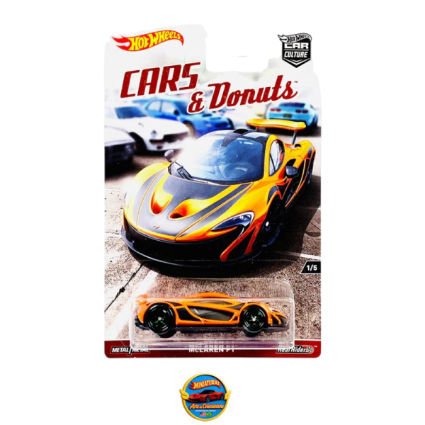 Hot Wheels 2017 Car Culture Cars &amp; Donuts – McLaren P1