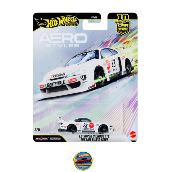 Hot Wheels 2026 Car Culture Aero Styles – LB Super Silhouette Nissan Silvia (S15)