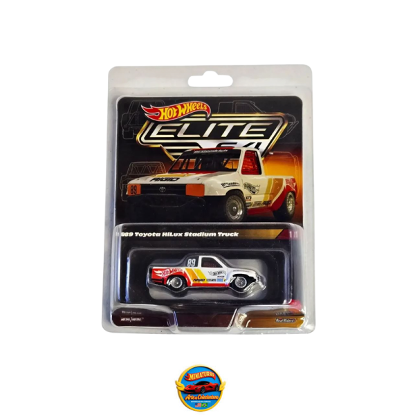 Hot Wheels Elite 64 – 1989 Toyota Hilux Stadium Truck | Disponível no Brasil – Envio Imediato