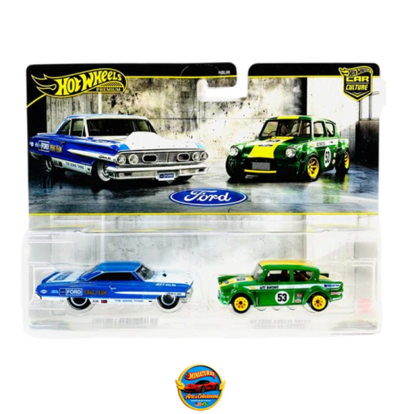 Hot Wheels 2026 Target Exclusive 2-Pack – Custom ’64 Galaxie 500 &amp; ’67 Ford Anglia Race