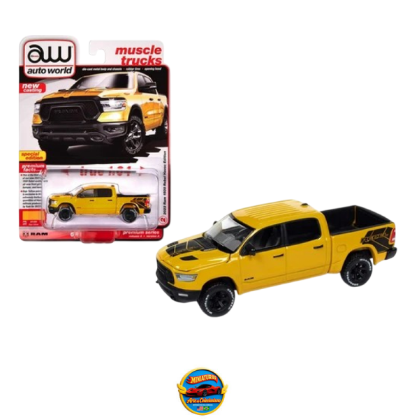 Auto World 1:64 – 2023 Ram 1500 Rebel Havoc Edition