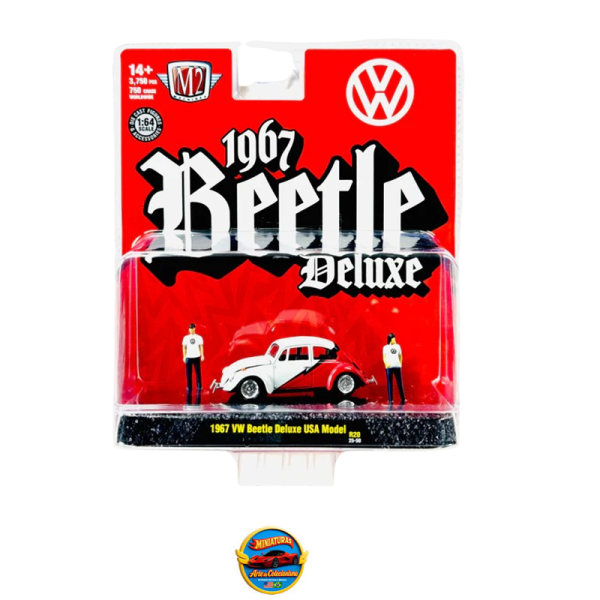 M2 Auto-Figs Diorama – 1967 VW Beetle Deluxe USA Model