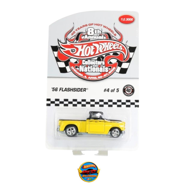 Hot Wheels 2008 8th Collectors Nationals – ’56 Flashsider (Yellow)