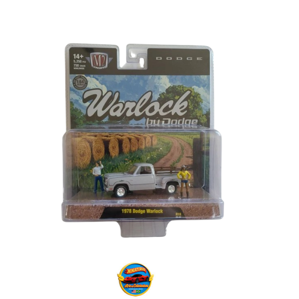 M2 Machines 2025 Auto-Thentics Release 19 – 1978 Dodge Warlock Diorama (25-44)