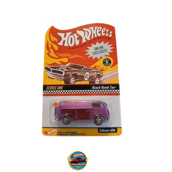 Hot Wheels RLC Exclusivo – Beach Bomb Online Série 1 Rosa
