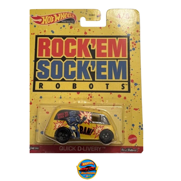 Hot Wheels Premium – Quick D-Livery ROCK'EM SOCK'EM