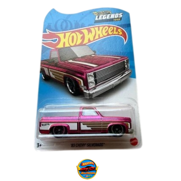 Hot Wheels Legends Tour – 1983 Chevrolet Silverado Pickup Truck Pink