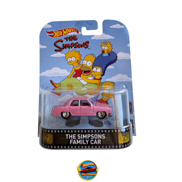 Hot Wheels Retro Entertainment The Simpsons Family Car Diecast 1:64