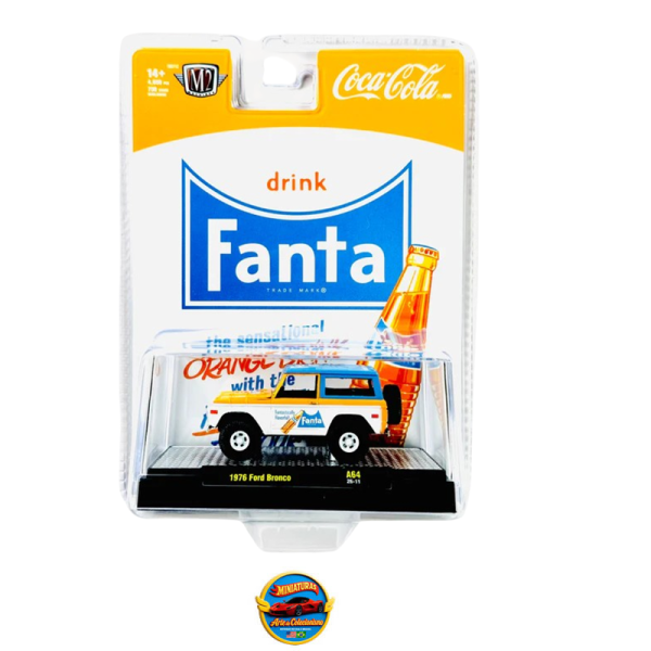 M2 Machines Coca-Cola Fanta – 1976 Ford Bronco