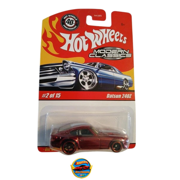 Hot Wheels 40th Anniversary Modern Classics – Datsun 240Z Red (H14)
