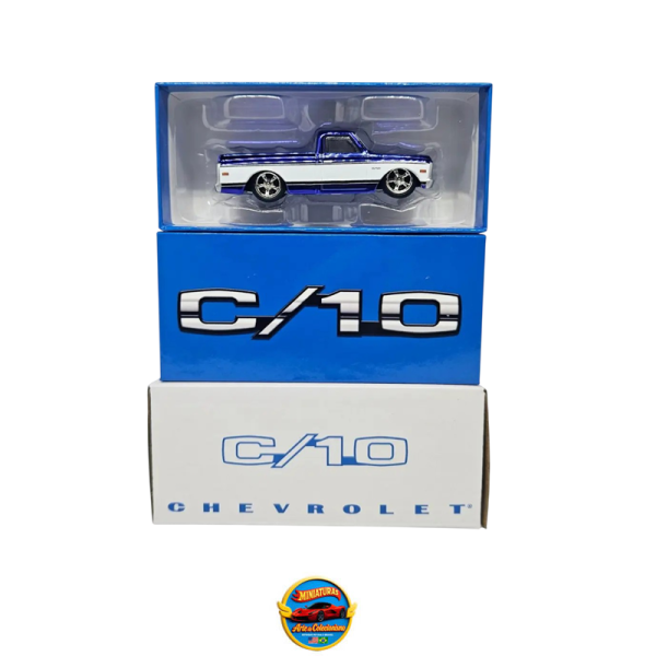 Hot Wheels RLC – 1969 Chevy C-10 Chevrolet Azul
