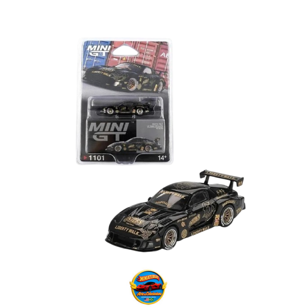 Mini GT 1:64 #1101 Mazda RX-7 LB-Super Silhouette FD NILES RHD Blister Diecast