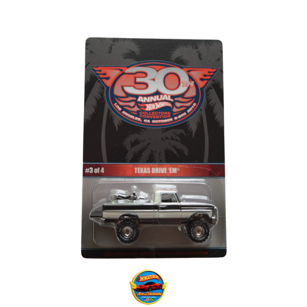 Hot Wheels 30th Collectors Convention 2016 – Black &amp; White