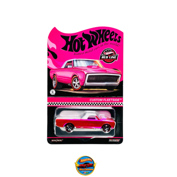 Hot Wheels 2022 36th Annual Collectors Convention Los Angeles RLC Party Car Custom Fleetside Pink