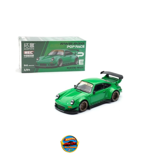 Pop Race x Xcartoys 1:64 – Porsche RWB 930 Rauh-Welt