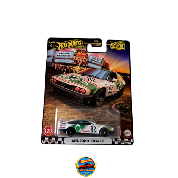 Hot Wheels Boulevard Premium – Alfa Romeo GTV6 3.0 | Disponível no Brasil – Envio Imediato