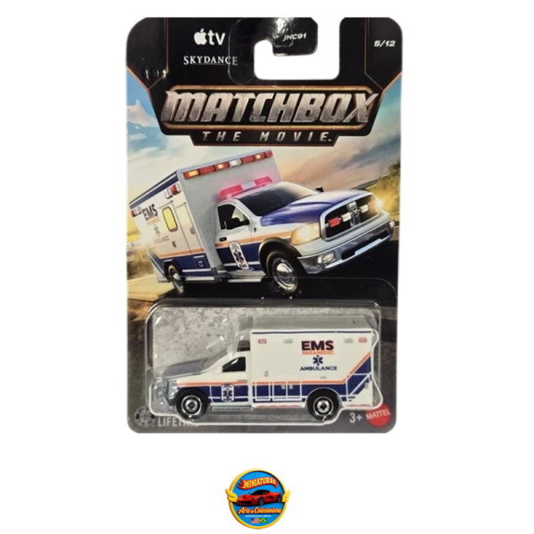 Matchbox 2026 – 2019 Ram Ambulance | Matchbox: The Movie