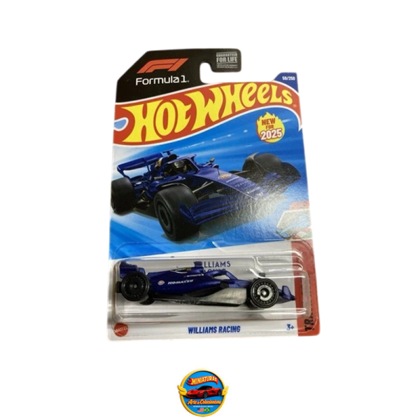 Hot Wheels 2025 Formula 1 – Williams Racing | Disponível no Brasil – Envio Imediato