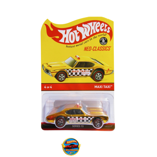 Hot Wheels RLC Neo-Classics – Maxi Taxi &amp; Olds 442 Spectraflame Gold