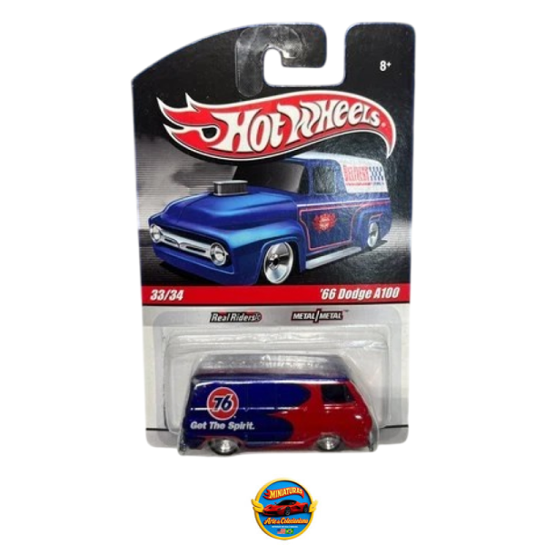 2009 Hot Wheels Slick Rides – ’66 Dodge A100 Union 76 Red/Blue