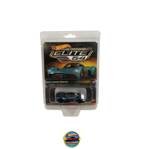 Hot Wheels Elite 64 Aston Martin Valkyrie #13 Mattel Creations | Disponível no Brasil – Envio Imediato