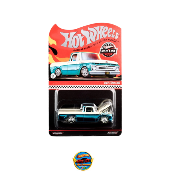 Hot Wheels RLC Exclusive 2026 – 1962 Ford F-100 Teal Blue/White