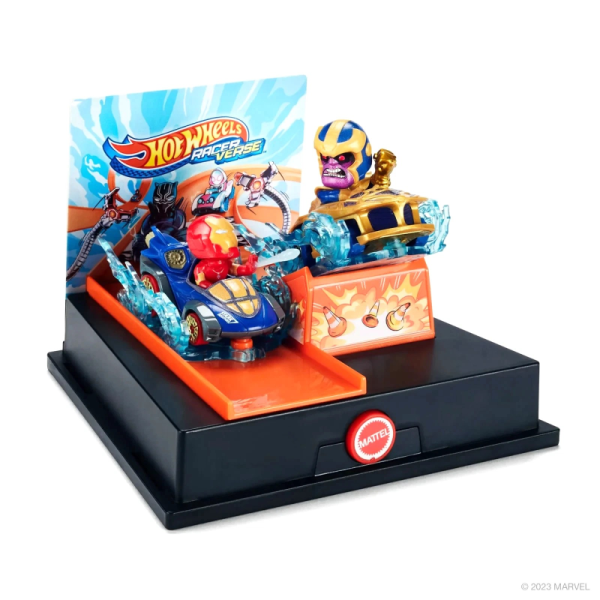 Hot Wheels RacerVerse Marvel – Thanos &amp; Iron Man SDCC 2023