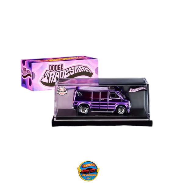 2022 Hot Wheels RLC '70s Dodge Tradesman Van Dark Purple HGK78