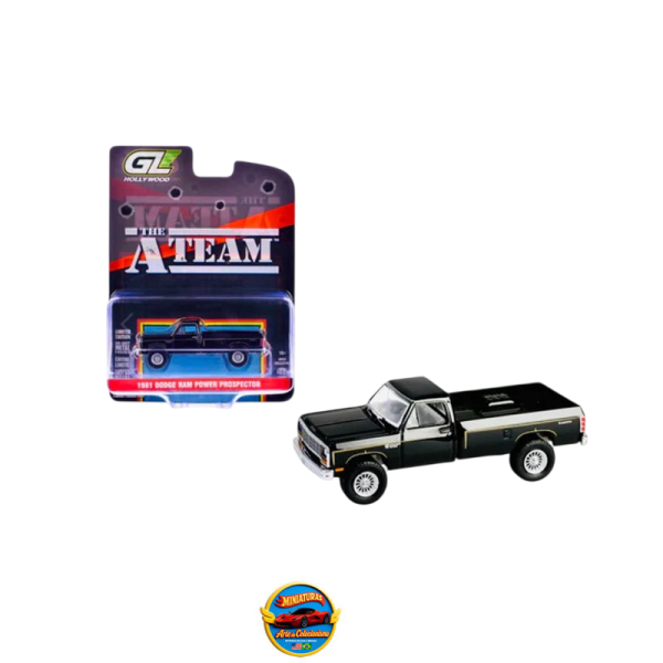GreenLight Hollywood – The A-Team (Esquadrão Classe A) 1981 Dodge Power Ram Prospector Truck