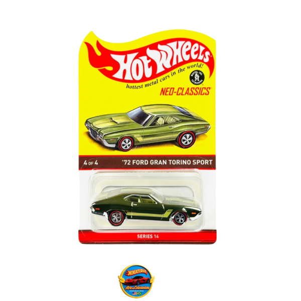 Hot Wheels 2017 RLC Exclusive Neo-Classics Series 14 – '72 Ford Gran Torino Sport