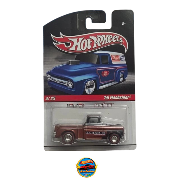 Hot Wheels Delivery Slick Rides Real Riders Centerline – ’56 Flashsider