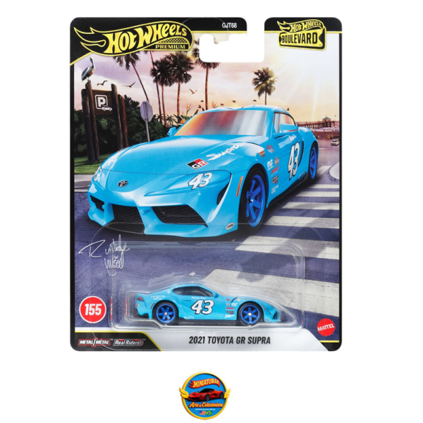 Hot Wheels Premium Boulevard – 2021 Toyota GR Supra